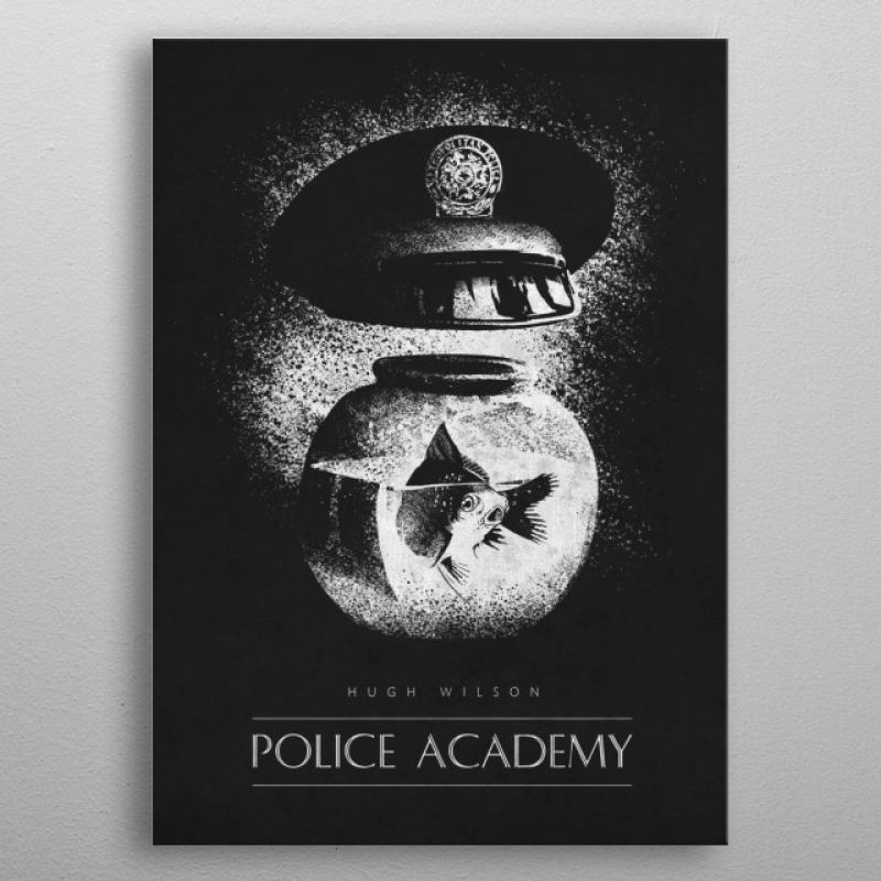 Displate Metall-Poster "Police Academy"